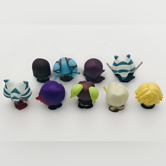 Disney Doorables STAR WARS Female Lot of 9 Ultra Rare/Rare Ashoka Tano, Mae, Rey